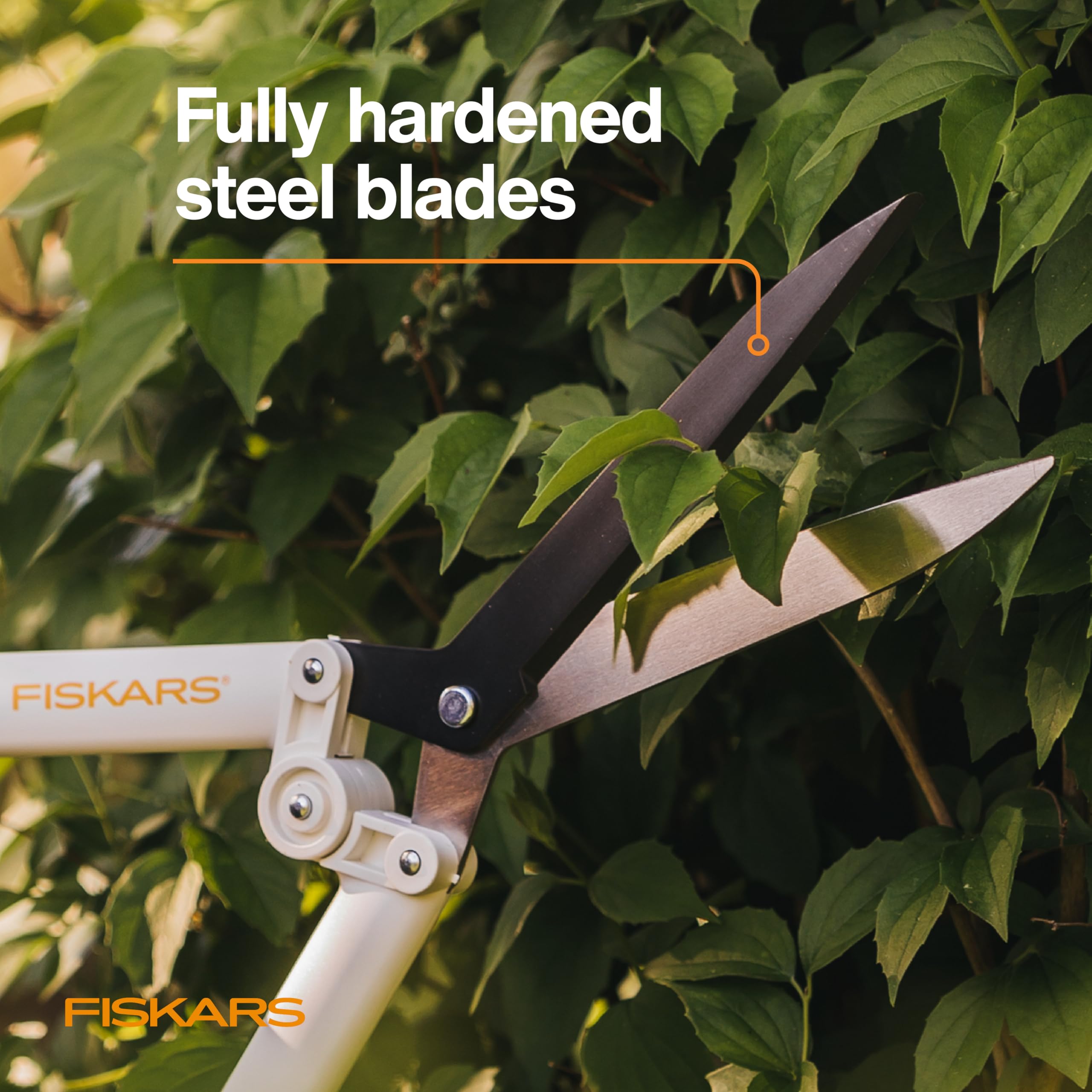 Amazon.com : Fiskars Hedge Shears with PowerLever, Lightweight